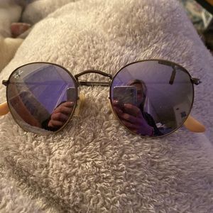 Purple Round Ray-Bans